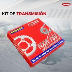 KIT TRANSMISIÓN HONDA XR 150L 428/49-17 HAMP - Tuamoto Mayorista