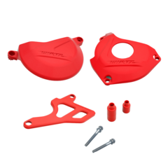 KIT TAPA ENCENDIDO, EMBRAGUE Y CUBRE PIÑON TORNADO ROJO WIRTZ - comprar online
