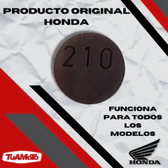 PASTILLA DE VALVULA (2.100) HONDA TODAS - Tuamoto Mayorista