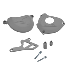KIT TAPA ENCENDIDO, EMBRAGUE Y CUBRE PIÑON TORNADO GRIS WIRTZ - comprar online