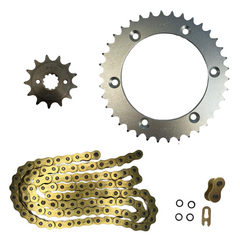 KIT DE TRANSMISIÓN TORNADO XR 250 38/13-104 520 C/ORING PRO-CHAIN GOLD - comprar online