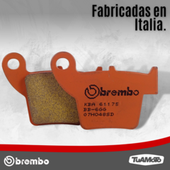 Imagen de PASTILLA DE FRENO SINTERIZADA TRASERA CRF 250/450 BREMBO