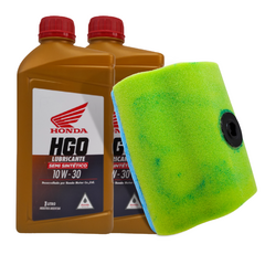 KIT FILTRO AIRE ORIGINAL Y ACEITE HGO SEMI SINTETICO CRF 230 en internet