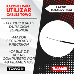 CABLE ACELERADOR GILERA SMASH TOWO en internet