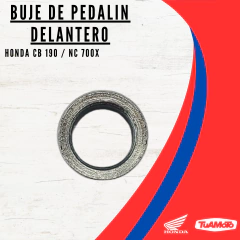BUJE PEDALIN DELANTERO HONDA (6MM) HONDA CB 190/NC 700X en internet