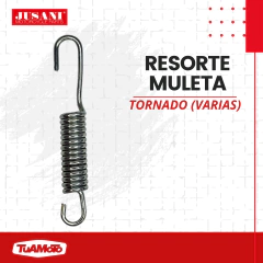 RESORTE MULETA TORNADO (VARIAS) JUSANI - Tuamoto Mayorista