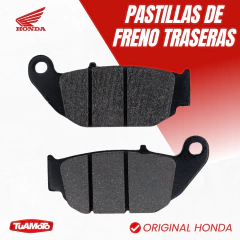 PASTILLAS DE FRENO TRASERAS HONDA CB 250 TWISTER - Tuamoto Mayorista