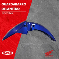 GUARDABARRO DELANTERO HONDA NEW TITAN AZUL - Tuamoto Mayorista