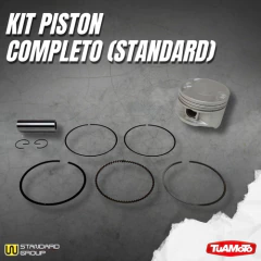 KIT PISTON COMPLETO HONDA CBX/XR 250 TORN. (STD) W.STANDARD - Tuamoto Mayorista