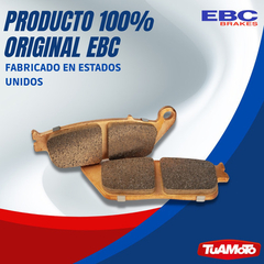 PASTILLA DE FRENO DELANTERA CB 250/CBR 300/VERSYS 300 EBC - Tuamoto Mayorista