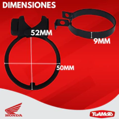 BANDA DE AJUSTE AISLADOR HONDA TORNADO/TWISTER - tienda online