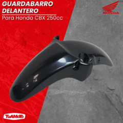 GUARDABARRO DELANTERO HONDA CBX 250 TWISTER NEGRO - Tuamoto Mayorista