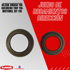 JUEGO RODAMIENTOS DIRECCION SMASH/BIT/TRIP 110 CATI - tienda online