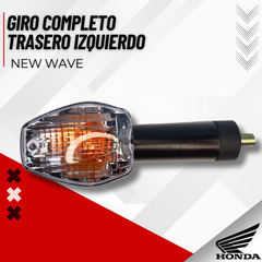GIRO COMPLETO TRASERO IZQUIERDO HONDA NEW WAVE - Tuamoto Mayorista