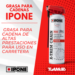 LUBRICANTE PARA CADENA IPONE X-TREM ROAD 250ML - Tuamoto Mayorista