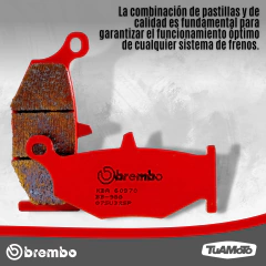 PASTILLA DE FRENO SINTERIZADA V STROM 1000/GSX 1000 BREMBO