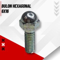 BULON 6X16 HEXAGONAL HONDA VARIAS - Tuamoto Mayorista