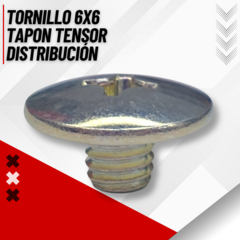 TORNILLO 6X6 TAPON TENSOR DISTRIBUCION HONDA VARIAS - Tuamoto Mayorista