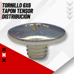 TORNILLO 6X6 TAPON TENSOR DISTRIBUCION HONDA VARIAS - Tuamoto Mayorista