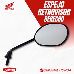 ESPEJO RETROVISOR IZQUIERDO HONDA NC 700X / NC 750 - Tuamoto Mayorista