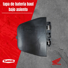 TAPA BATERIA BAUL BAJO ASIENTO HONDA NEW WAVE - Tuamoto Mayorista