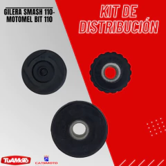 KIT DISTRIBUCIÓN GILERA SMASH/ML BIT CATI - Tuamoto Mayorista