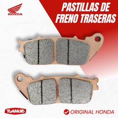PASTILLAS DE FRENO TRASRASERAS HONDA CROSSRUNNER 800 - Tuamoto Mayorista