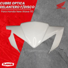 CUBRE OPTICA FRENO DISCO BLANCO HONDA WAVE 110 S NEW WAVE NH-138 - Tuamoto Mayorista