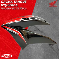 CACHA LATERAL IZQUIERDA TANQUE HONDA XR 125L TYPE2 - Tuamoto Mayorista