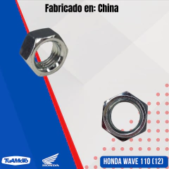 TUERCA ESPEJO 10MM HONDA WAVE 110 12 - tienda online