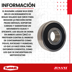 RULEMAN JUSANI WJH 6303 2RS - tienda online