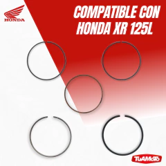 AROS DE PISTON ESTÁNDAR HONDA XR 125L - tienda online