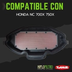 FILTRO DE AIRE HONDA NC 700X/NC 750X HIFLO - tienda online