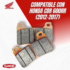 PASTILLAS DE FRENO DELANTERAS HONDA CBR 600RR 2012/2017 - tienda online
