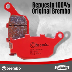 PASTILLA DE FRENO TRASERA PARA HONDA NC 750X BREMBO - comprar online