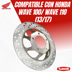 DISCO DE FRENO DELANTERO HONDA WAVE 100 / WAVE 110 (13/17) - tienda online