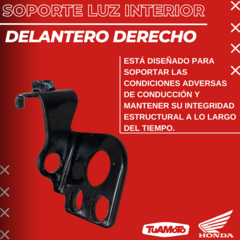 SOPORTE LUZ INTERNA DELANTERA DERECHA HONDA TORNADO - tienda online