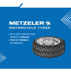 CUBIERTA 120/90-17 ENDURO 3 SAHARA METZELER