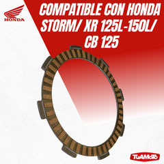DISCO DE EMBRAGUE HONDA STORM / XR 125L-150L/ CB 125 - tienda online