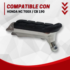 PEDALIN DELANTERO IZQUIERDO COMPLETO HONDA NC 700X/CB 190 - tienda online