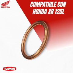 JUNTA DE ESCAPE HONDA XR 125L / XR 150 / XR 190 - tienda online