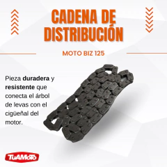 CADENA DISTRIBUCIÓN BIZ 125 JUSANI - tienda online