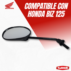 ESPEJO RETROVISOR IZQUIERDO HONDA BIZ 125 - tienda online