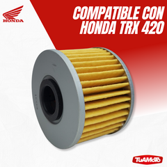 FILTRO DE ACEITE HONDA TRX 420 EEUU - tienda online