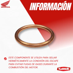 Imagen de JUNTA DE ESCAPE HONDA XR 125L / XR 150 / XR 190