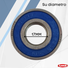 Imagen de RULEMAN 6203 2RS C3 SMASH RUEDA TRASERA 17/40/12 RIFFEL