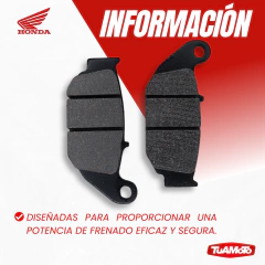 Imagen de PASTILLAS DE FRENO TRASERAS HONDA CB 250 TWISTER