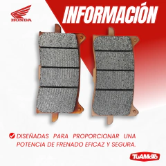 Imagen de PASTILLAS DE FRENO DELANTERAS HONDA AFRICA TWIN CRF 1000