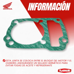 Imagen de JUNTA BASE CILINDRO HONDA CB 125 / CB1
