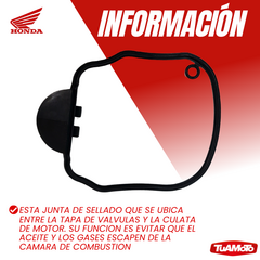 Imagen de JUNTA TAPA DE VALVULAS HONDA NEW WAVE 110S